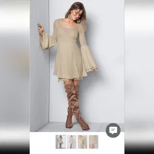 Venus boho sweater dress hot sale